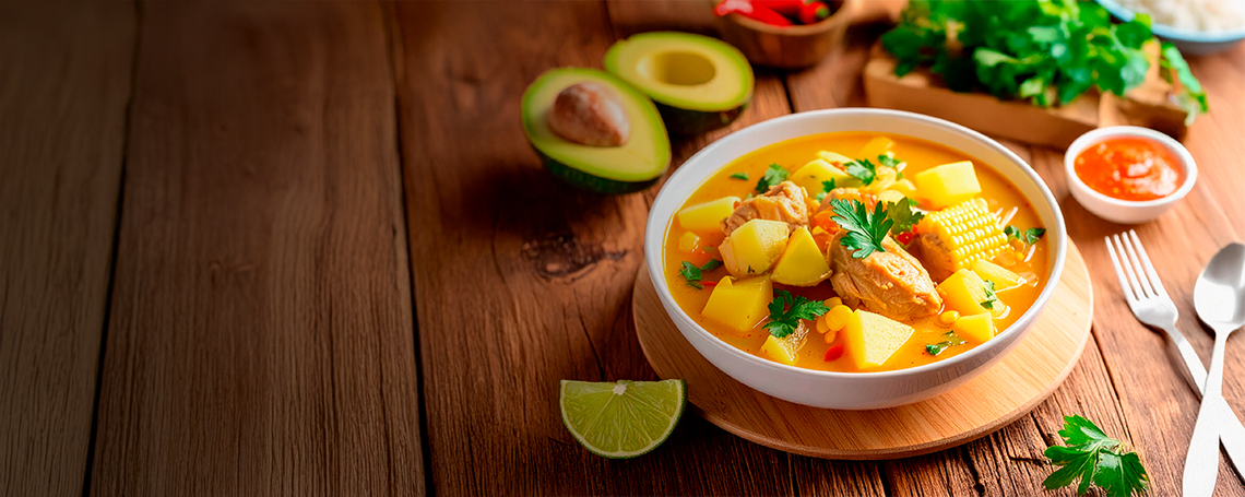 Sancocho de pollo colombiano: sabor que une familias