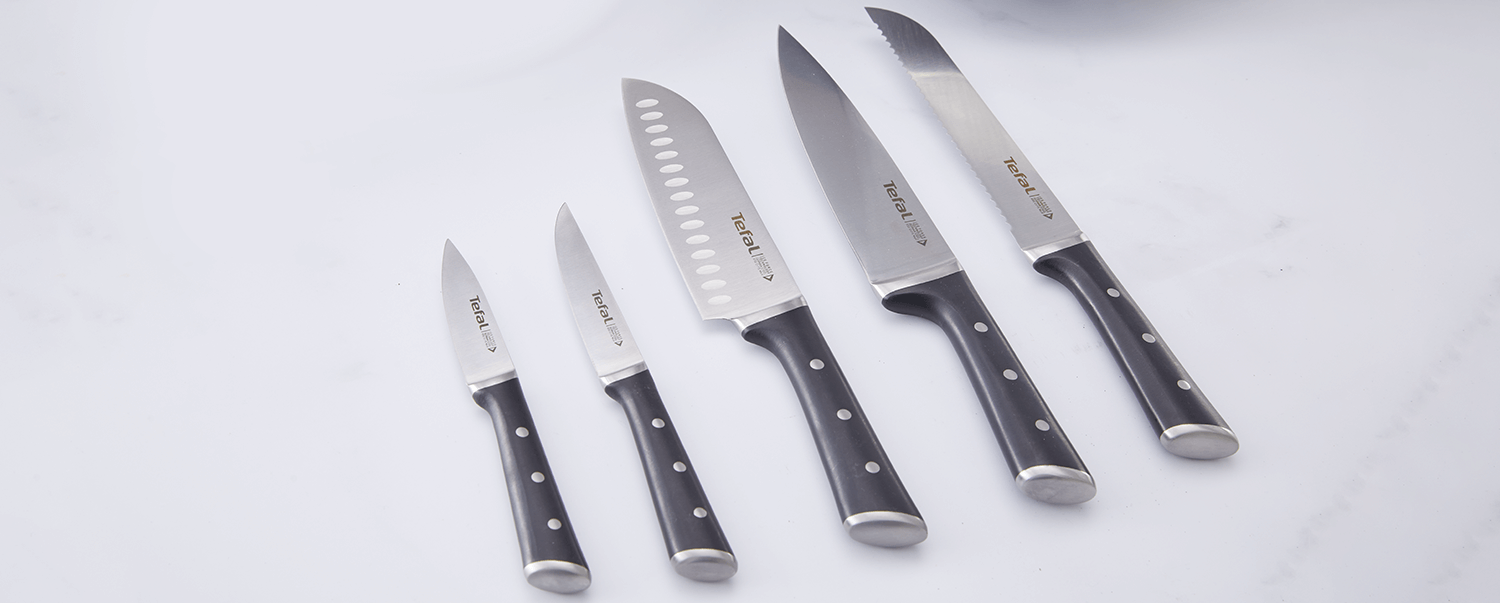 Estos son los cuchillos que no te pueden faltar en tu cocina de TEFAL